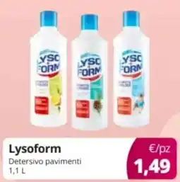 Prodet Lysoform Detersivo pavimenti offerta