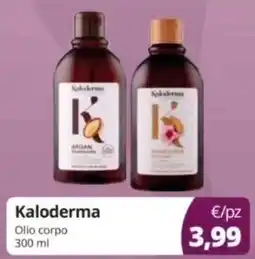 Prodet Kaloderma Olio corpo offerta