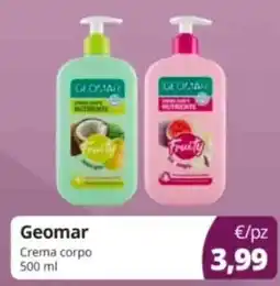 Prodet Geomar Crema corpo offerta