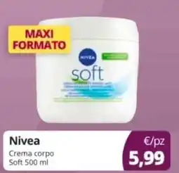 Prodet Nivea Crema corpo Soft offerta