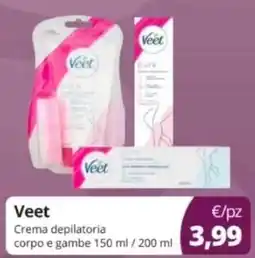 Prodet Veet Crema depilatoria corpo e gambe offerta