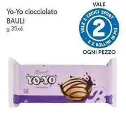 Famila Superstore Yo-Yo cioccolato BAULI offerta
