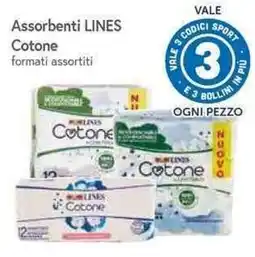 Famila Superstore Assorbenti Lines Cotone offerta