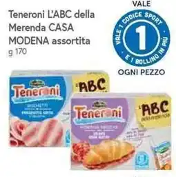 Famila Superstore Teneroni L'ABC della Merenda CASA offerta