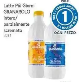 Famila Superstore Latte Più Giorni Granarolo offerta
