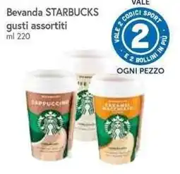 Famila Superstore Beveranda Starbucks gusti assortiti offerta