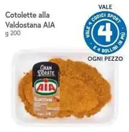 Famila Superstore Cotolette alla Valdostana AIA offerta