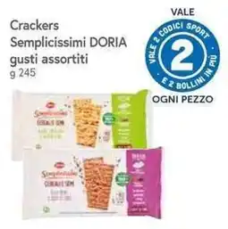 Famila Superstore Crackers Semplicissimi DORIA offerta