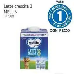 Famila Superstore Latte crescita 3 Mellin offerta