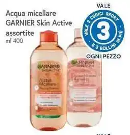 Famila Superstore Acqua micellare Garnier Skin Active assortite offerta