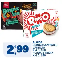 Il Punto Sigma Algida ringo sandwich vaniglia offerta
