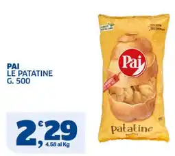 Il Punto Sigma Pai le patatine offerta