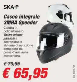 Bep's SKA-P Casco integrale 3MHA Speeder offerta