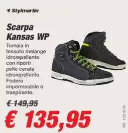 Bep's Stylmartin Scarpa Kansas WP offerta
