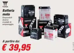 Bep's Batteria moto Yuasa offerta