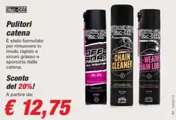 Bep's Pulitori catena Muc-Off offerta