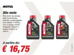 Bep's Motul Olio moto offerta