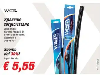Spazzole tergicristallo Wista