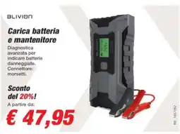 Bep's Blivion carica batteria e mantenitore offerta