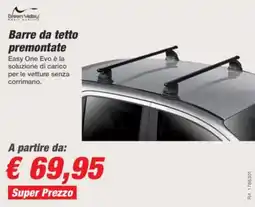 Bep's Barre da tetto premontate Easy One Evo offerta
