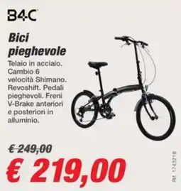 Bep's Bici pieghevole B4C offerta