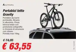 Bep's Portabici tetto Gravity offerta