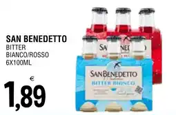 Al Discount San Benedetto bitter bianco offerta