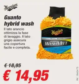 Bep's Meguiars Guanto hybrid wash offerta
