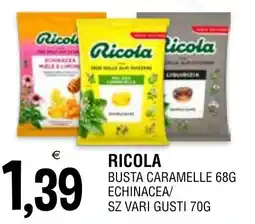 Al Discount Ricola busta caramelle offerta