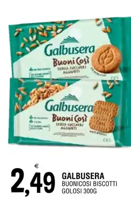 Al Discount Galbusera Buonicosi biscotti offerta