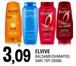 Al Discount Elvive balsamo/shampoo offerta
