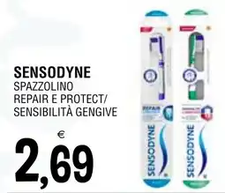 Al Discount Sensodyne spazzolino repair e protect/sensibilità gengive offerta