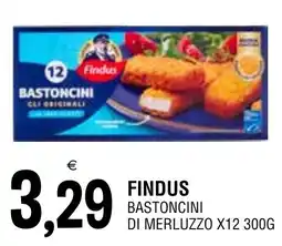 Al Discount Findus bastoncini di merluzzo offerta