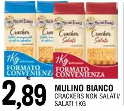 Al Discount Mulino Bianco Crackers non salati/salati offerta