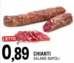 Al Discount Chianti salame napoli offerta