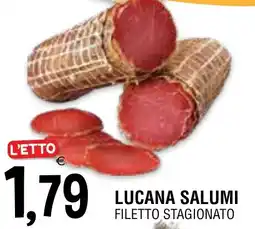 Al Discount Lucana Salumi Filetto Stagionato offerta