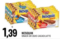 Al Discount Nesquik Snack offerta