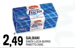Al Discount Galbani Santa Lucia burro panetto offerta