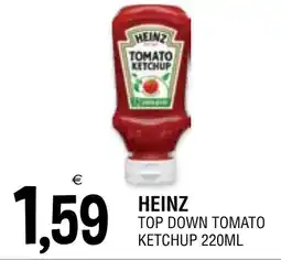 Al Discount Heinz top down tomato ketchup offerta
