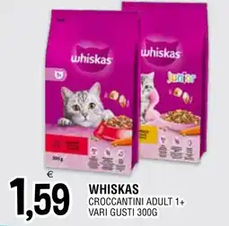 Al Discount Whiskas croccantini adult 1+ offerta