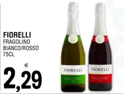 Al Discount Fiorelli Fragolino Bianco/Rosso offerta
