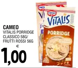 Al Discount Cameo Vitalis Porridge offerta