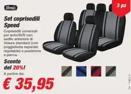 Bep's Set coprisedili Speed Norris offerta