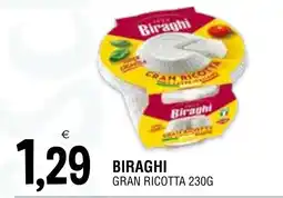 Al Discount Biraghi Gran Ricotta offerta