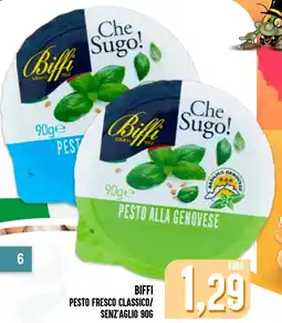 Al Discount Biffi Pesto fresco classico senza aglio offerta