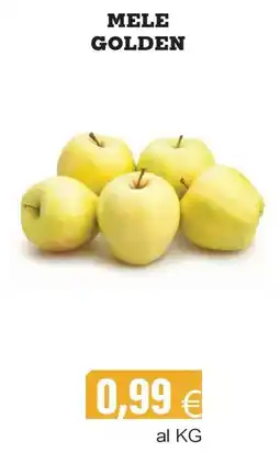 Centro frutta Mele Golden offerta