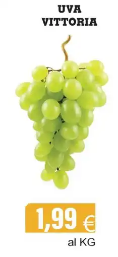 Centro frutta Uva Vittoria offerta