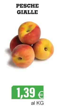 Centro frutta Pesche gialle offerta