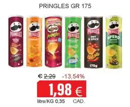 Centro frutta Pringles offerta