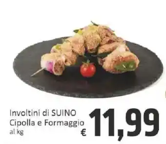 Involtini di SUINO Cipolla e Formaggio